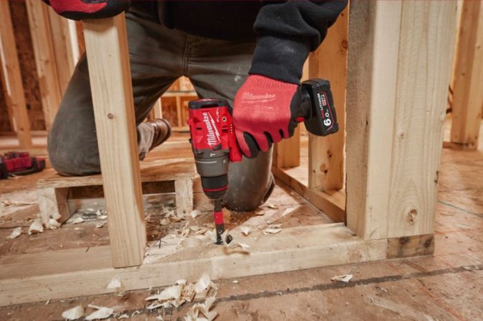 Дрель-шуруповёрт аккумуляторная бесщёточная ударная MILWAUKEE M12 FPD2-0 (37/45 Нм) (каркас)