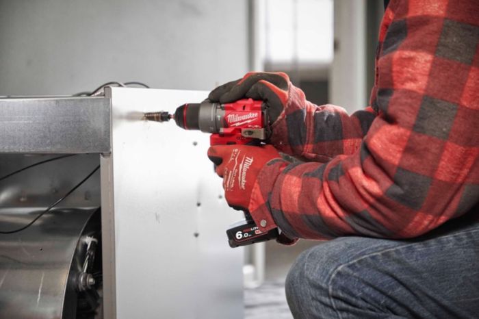 Дрель-шуруповёрт аккумуляторная бесщёточная ударная MILWAUKEE M12 FPD2-0 (37/45 Нм) (каркас)