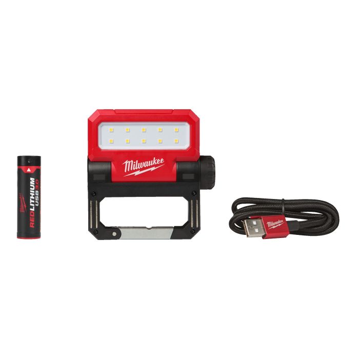 Фонарь светодиодный аккумуляторный компактный (зарядка через USB) MILWAUKEE L4 FFL-301