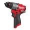 Дрель-шуруповёрт аккумуляторная бесщёточная MILWAUKEE M12 FDD2-0 (37/45Нм) (каркас)