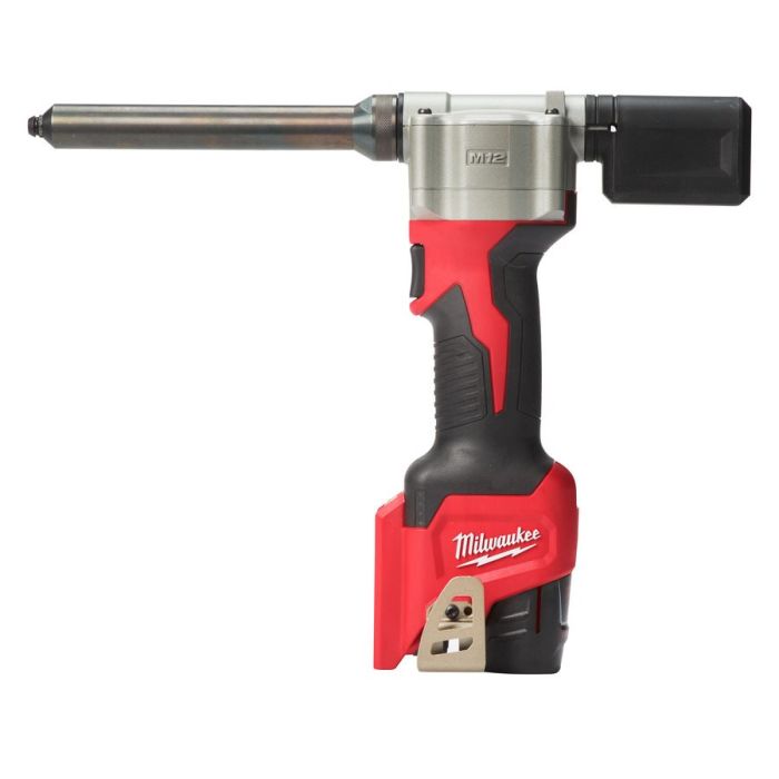 Заклепочник аккумуляторный MILWAUKEE M12 BPRT-201X Ø закл. 2,4-4,8мм (ЗУ+1акХ2ач+HDкейс)