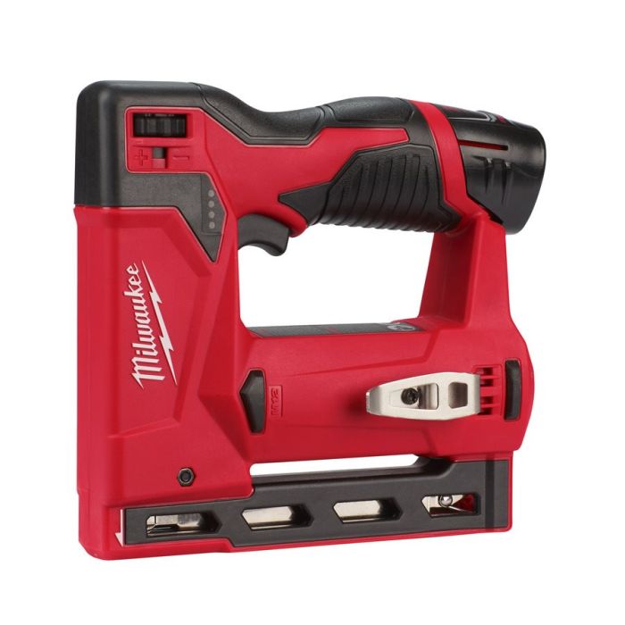 Степлер скобозабивной аккумуляторный MILWAUKEE M12 BST-202X (ЗУ+2акк.Х2ач+HDкейс)