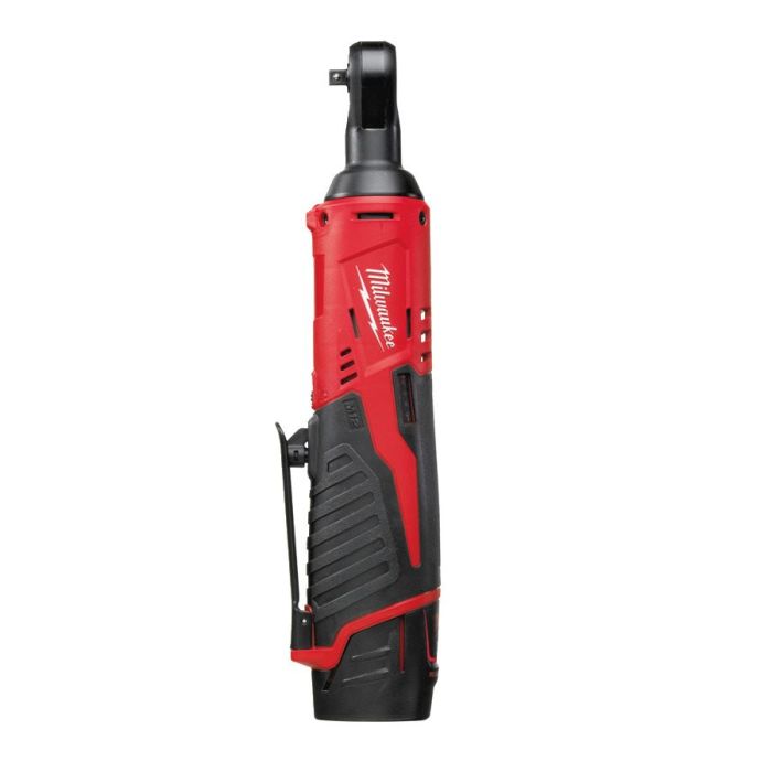 Трещётка аккумуляторная бесщёточная MILWAUKEE 1/4" (40 Нм) M12 IR-201B (ЗУ+1акк.Х2Ач+сумка)