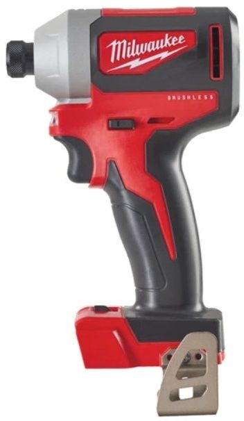Шуруповерт ударный аккумуляторный бесщёточный MILWAUKEE (180 Нм) M18 BLID2-0X (каркас, HDкейс)