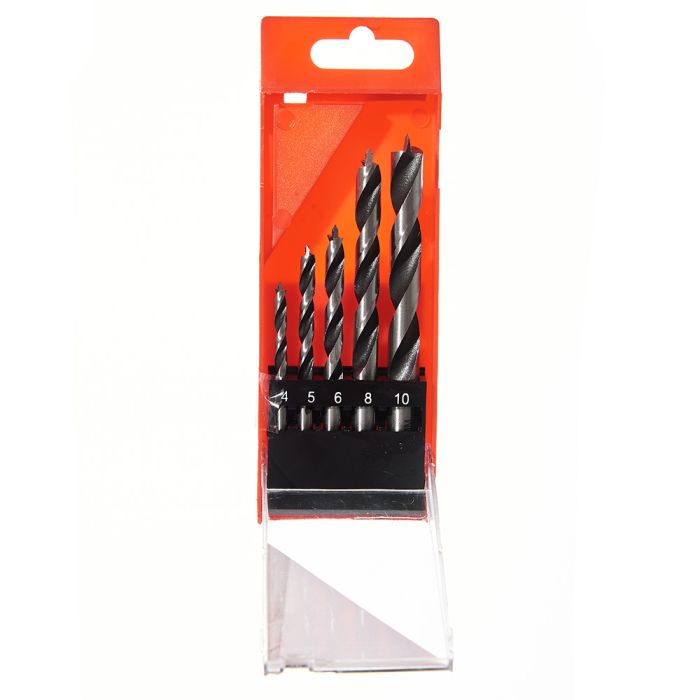 Набір свердл по дереву 5 од. 4–10 мм Vitals