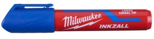 Маркер для стройплощадки INKZALL MILWAUKEE, большой  (L) синий (48223257)