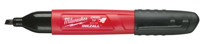 Маркер для стройплощадки INKZALL MILWAUKEE, скошенный черный