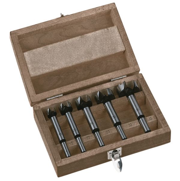 Набор сверл по дереву FORSTNER MILWAUKEE (Ø15, 20, 25, 30, 35мм) (5шт)