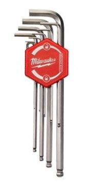 Набор ключей шестигранных HEX MILWAUKEE (1,5-10мм) (9шт)