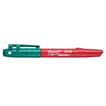 Маркер для стройплощадки INKZALL MILWAUKEE, тонкий зеленый