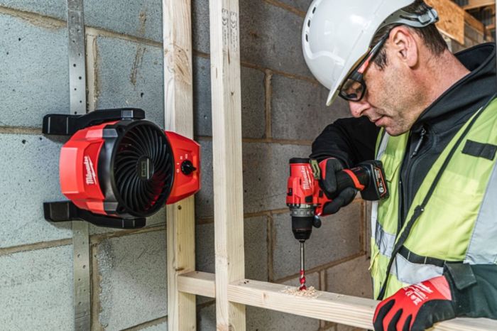 Вентилятор воздушный аккумуляторный MILWAUKEE M12 AF-0