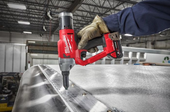 Заклепочник акумуляторний бесщеточный MILWAUKEE M18 ONEFPRT-0X (Ø4,8-7,0мм)(каркас+HDкейс)