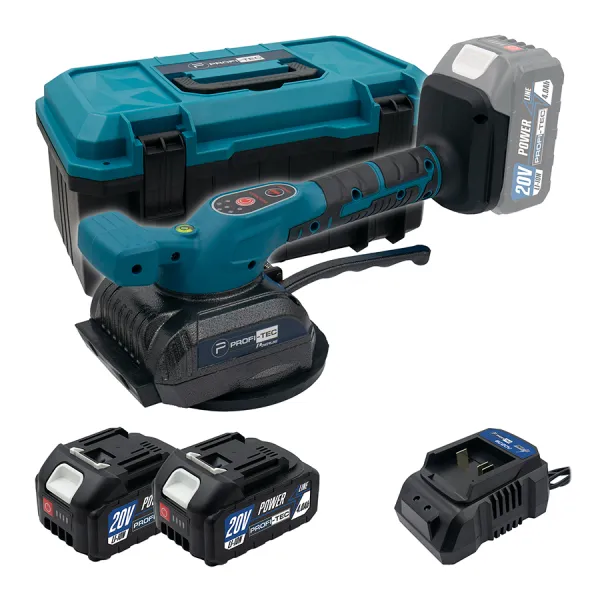 Акумуляторна вібраційна присоска PROFI-TEC VMC-Universal POWERLine (2×PT2040MP (4.0 Аг), зарядний пристрій)