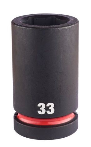 Головка ударная ShW 1'' 6гр. SKT MILWAUKEE, удлиненная, 33мм