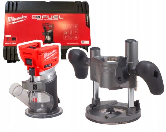 Фрезер аккумуляторный кромочный MILWAUKEE M18 FTR8-0X (каркас+HDкейс)