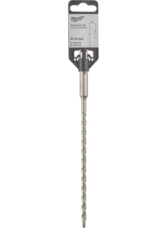 Бур SDS-PLUS Contractor MILWAUKEE Ø6x210мм