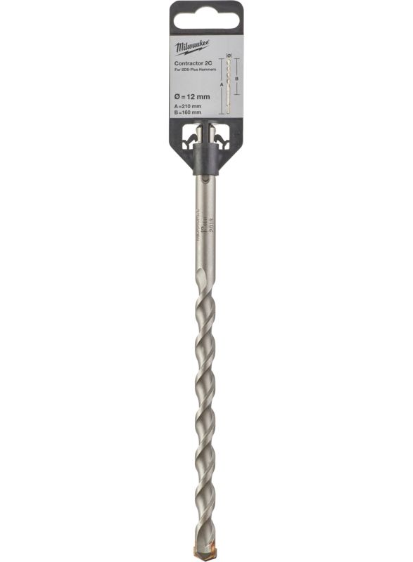 Бур SDS-PLUS Contractor MILWAUKEE Ø12x210мм