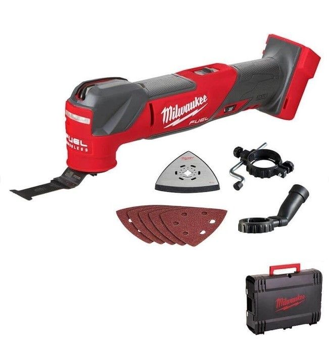 Инструмент многофункциональный аккумуляторный бесщёточный MILWAUKEE M18 FMT-0X (каркас, HDкейс)