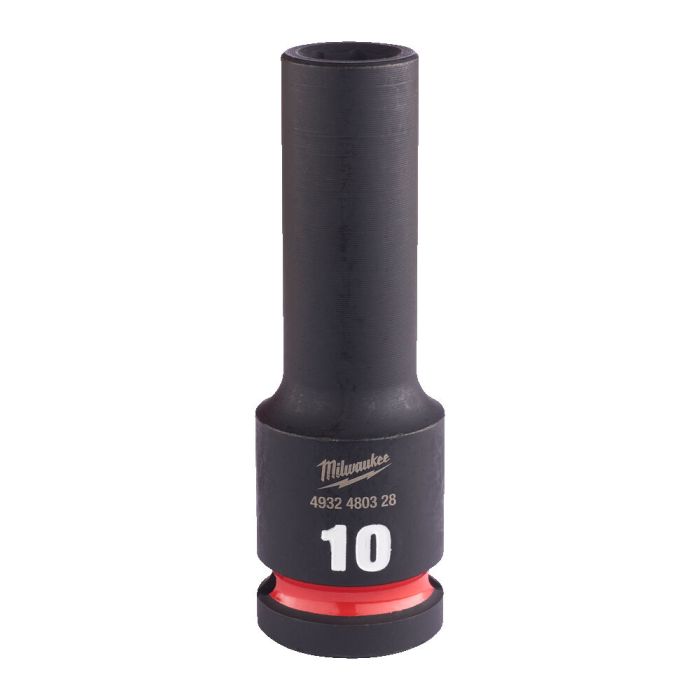 Головка ударная ShW 1/2'' SKT MILWAUKEE, удлиненная, 10мм