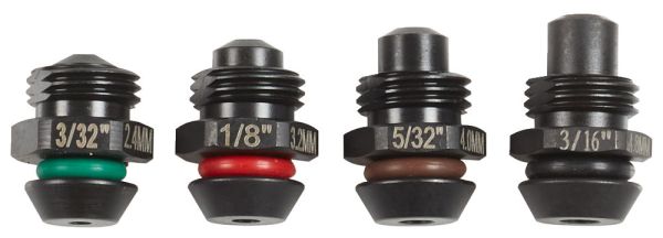 Набор наконечников для заклепочника для M12 BPRT (2,4 / 3,2 / 4,0 / 4,8мм)