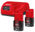Енергокомплект MILWAUKEE M12 NRG-302 (ЗУ С12+ з 2 шт. B3 Ач)