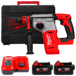 Перфоратор акумуляторний безщітковий SDS-PLUS MILWAUKEE M18 BLHX-502X (2,3 Дж) (ЗУ+2ак.Х5Ач+HDкейс)