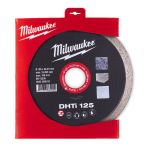Диск алмазный MILWAUKEE DHTi 125, Ø125мм (керамическая плитка)