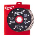 Диск алмазный MILWAUKEE DHTS 125, Ø125мм, (керамогранит, плитка)