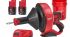 Машина прочисна акумуляторна MILWAUKEE M12 BDC6-202C трос 6м (ЗУ+2акк.Х2Ач+відро)