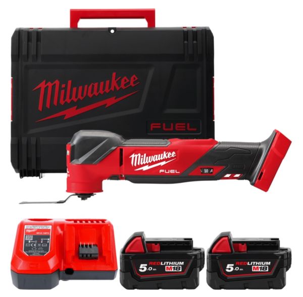Инструмент многофункциональный аккумуляторный бесщёточный MILWAUKEE M18 FMT-502X (ЗУ+2ак.Х5А+HDкейс) Инструмент многофункциональный аккумуляторный бесщёточный MILWAUKEE M18 FMT-502X (ЗУ+2ак.Х5А+HDкейс)