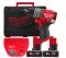 Дрель-шуруповерт аккумуляторная бесщёточная MILWAUKEE M12 FDD2-402X (45 Нм) (ЗУ+2ак.Х4Ач+HDкейс)