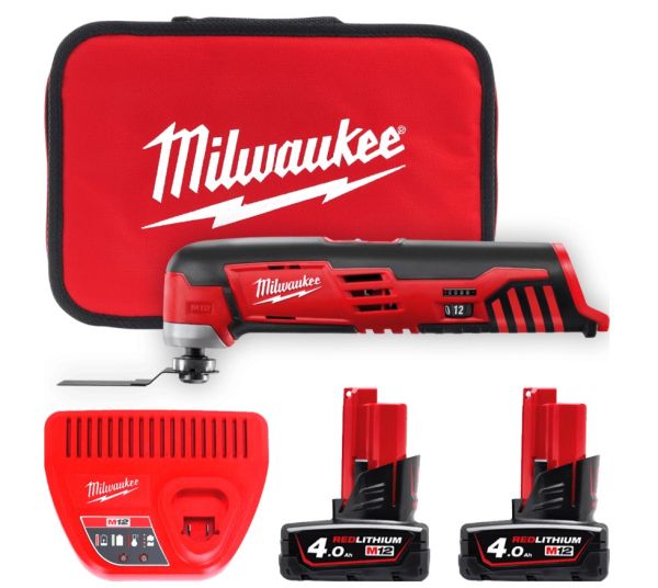 Инструмент многофункциональный аккумуляторный MILWAUKEE M12 MT-402B (ЗУ+2ак.Х4Ач+сумка) Инструмент многофункциональный аккумуляторный MILWAUKEE M12 MT-402B (ЗУ+2ак.Х4Ач+сумка)