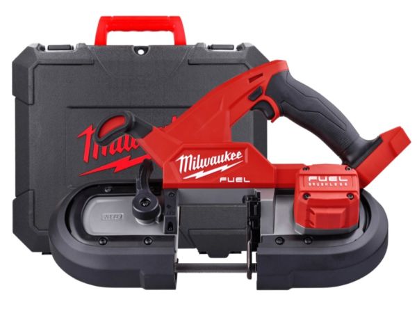 Пила ленточная аккумуляторная бесщёточная MILWAUKEE M18 FBS85-0C (каркас+кейс)