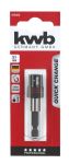 Держатель бит с быстросъемом 60 мм, магнитный, KWB (100300)