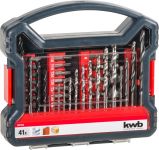 Набор бит и сверл 42 шт, PROMO KWB (109104)