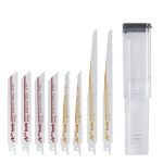 Набор пильных полотен к сабельной пиле, 8 шт, KWB (576090)