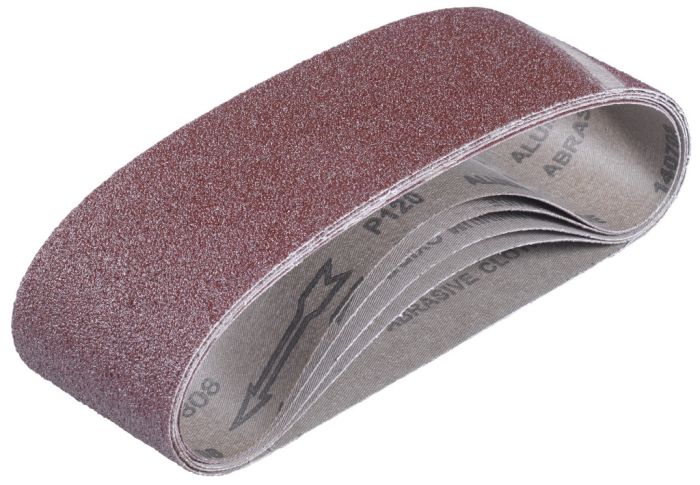 Шлифовальные ленты 75х533 мм, 5 шт, KWB (912575)