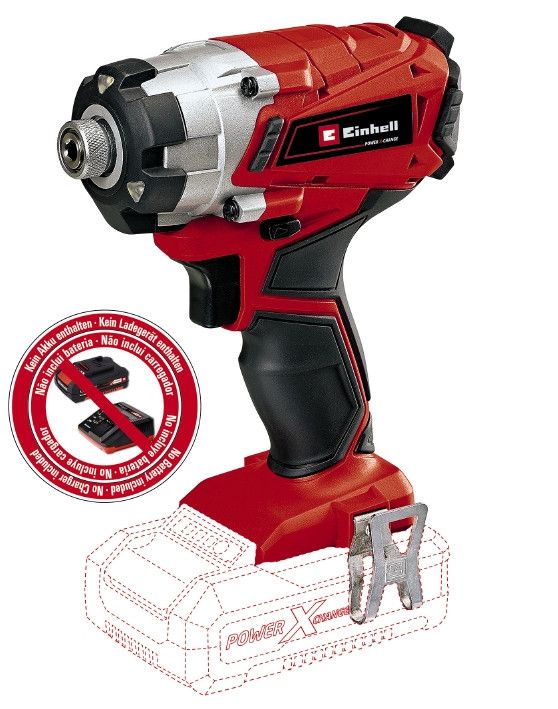 Шуруповерт ударний акумуляторний Einhell TE-CI 18/1 Li - Solo (4510034)
