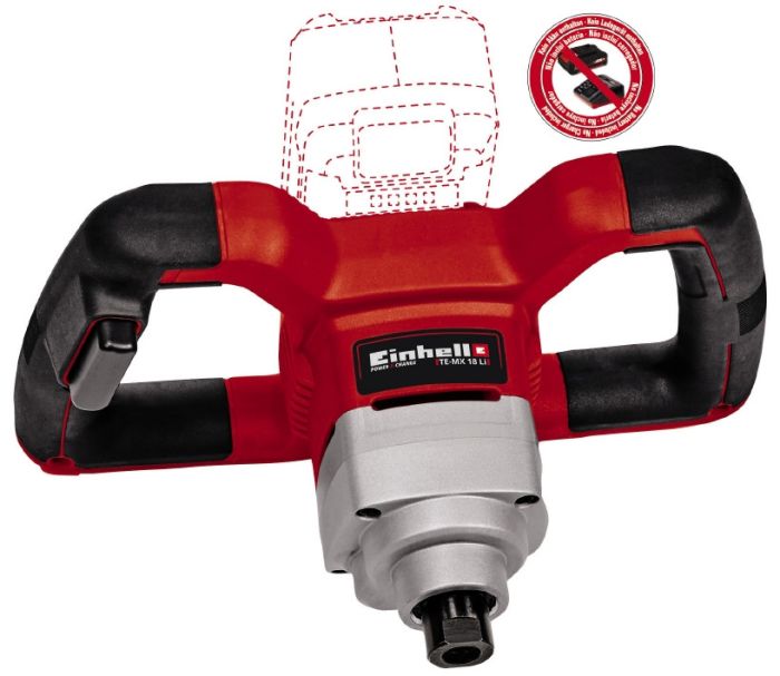 Міксер-мішалка акумуляторний Einhell TE-MX 18 Li - Solo (4258760)