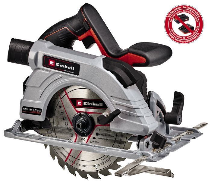 Пила циркулярна акумуляторна Einhell TP-CS 18/190 Li BL - Solo (4331210)