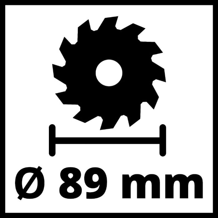 Міні-циркулярна пила акумуляторна (роторайзер)  Einhell TE-CS 18/89 Li - Solo (4331100)