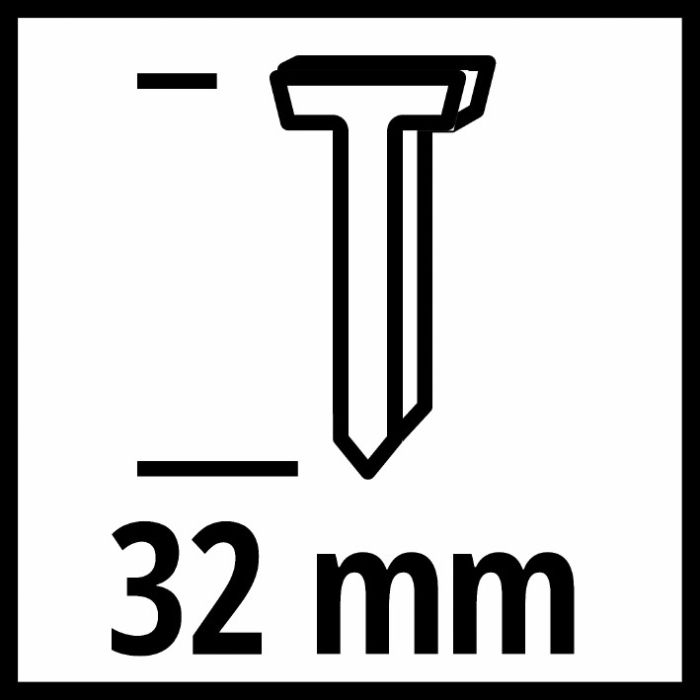 Гвозди для аккумуляторного степлера Einhell 32 мм, 3000 шт (4137874)