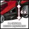 Газонокосилка аккумуляторная Einhell GE-CM 36/43 Li M - Solo (3413246)