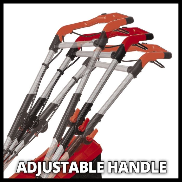 Газонокосарка акумуляторна Einhell GE-CM 36/34-1 Li-Solo X-Change (без акум.), 36В, вис. 25-65 мм, шир. 33,5 см, для 300 м2