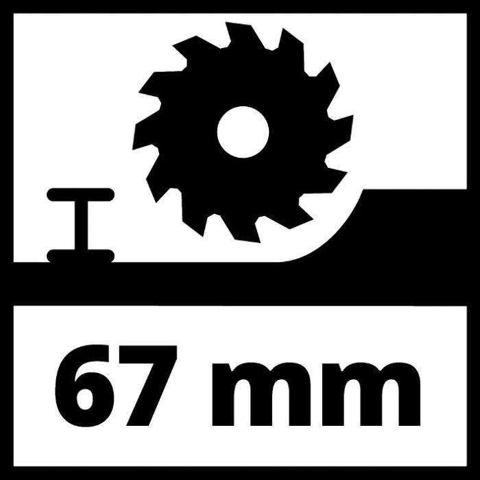 Пила циркулярная Einhell TC-CS 1410 (4331050)