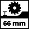 Пила циркулярная Einhell TE-CS 190/1 (4331005)
