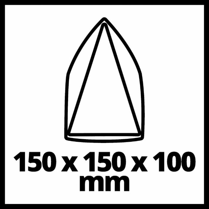 Дельташліфмашина акумуляторна Einhell TE-OS 18/150 Li - Solo (4460708)
