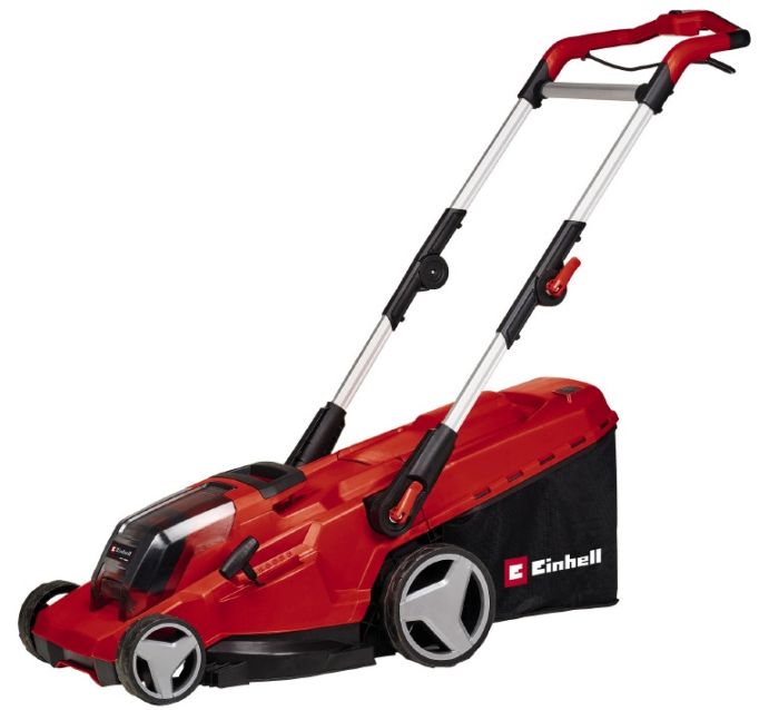 Газонокосарка акумуляторна  Einhell GP-CM 36/41 Li - Solo (3413275) 36 В, 41 см, Безщітковий двигун, травозбірник 50 л, 6 рівнів висоти 25-75 мм
