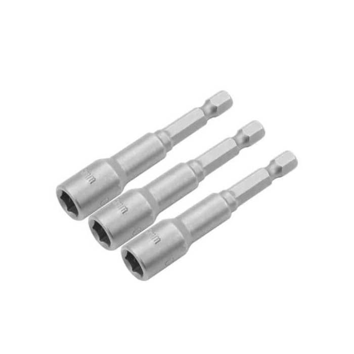 Набір магнітних головок 14 мм 1/4" x 65 мм, 3 шт Tolsen