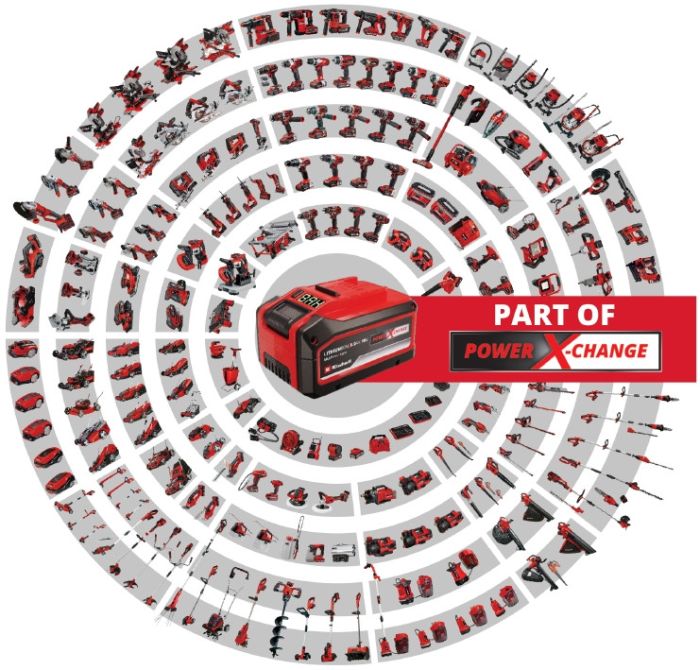 Зарядний  пристрій Type-C,  USB-акумулятора Einhell TC-CP 18 Li USB A/C - Solo (4514148)